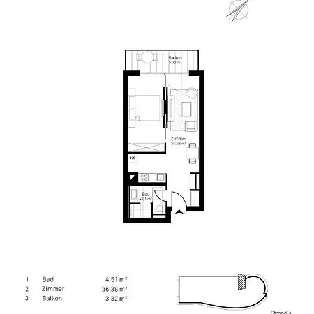 Apartment White Pearl 2.15 Timmendorfer Strand